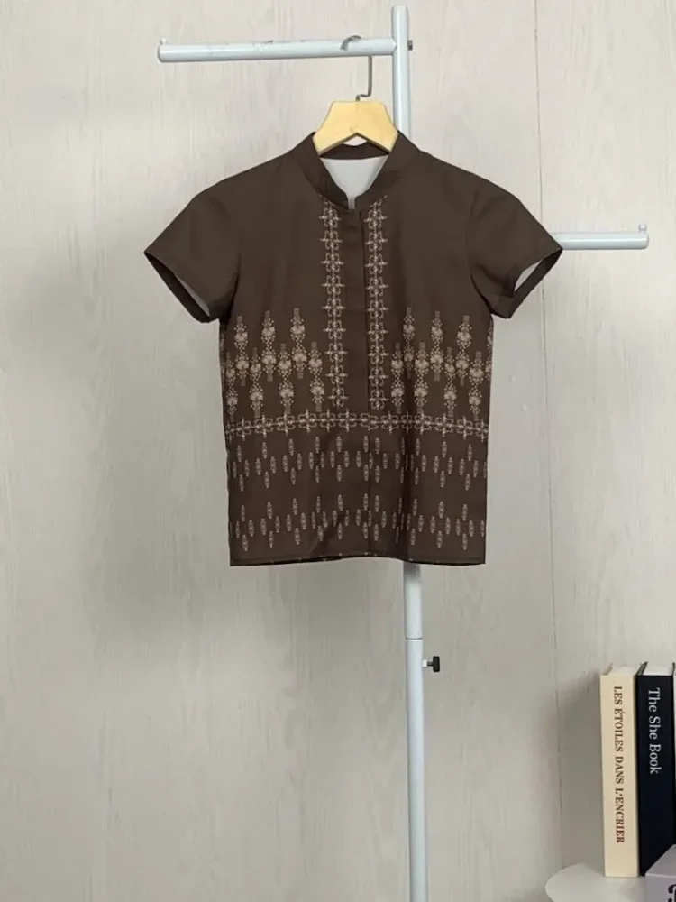 [DISKON KILAT]ASAYA Kaos lengan pendek pria dengan motif gaya