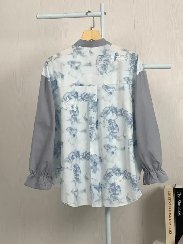 [READY STOCK]ASAYA Korean style colorful plaid fashion casual shirt
