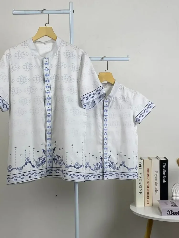 [DISKON KILAT]ASAYA Kaos lengan pendek pria dengan motif gaya