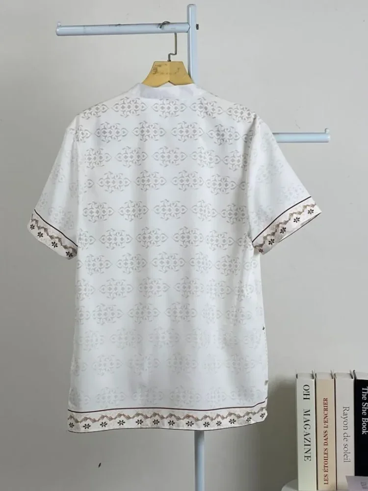 [DISKON KILAT]ASAYA Kaos lengan pendek pria dengan motif gaya