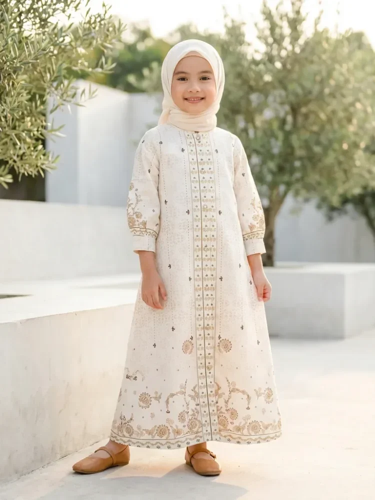 [DISKON KILAT]ASAYA Setelan ibu dan anak motif floral motif cetak premium gaya elegan modis kekinian untuk wanita